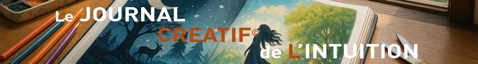Le journal créatif de l'intuition - Inscription