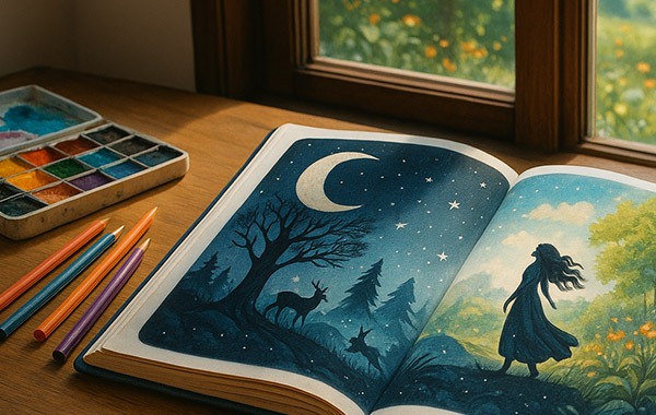 Le journal créatif de l'intuition - Illu